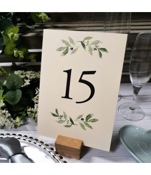 Elegance - Cream, Olive Leaves