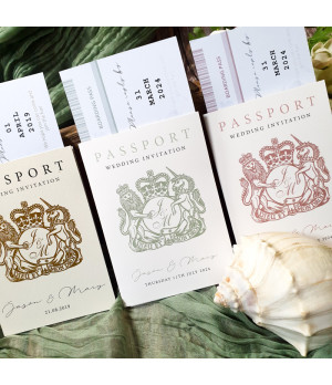 Passport - Gold, Blush, Sage