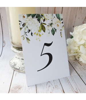 Luxury White Roses wedding sample pack with matching stationery collection.