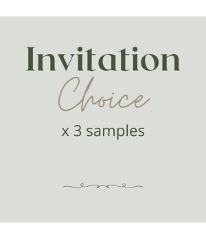 3 - Wedding Invitations