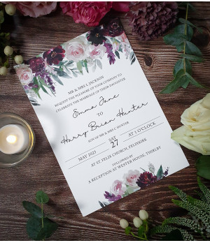 Unveil - Burgundy & Blush