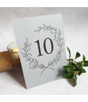 Concertina - Grey, Mono Wreath