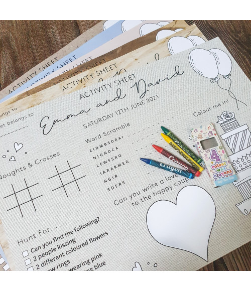Children's Activity Sheet
