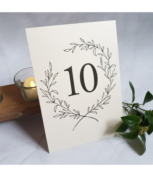 Concertina - Cream, Mono Wreath