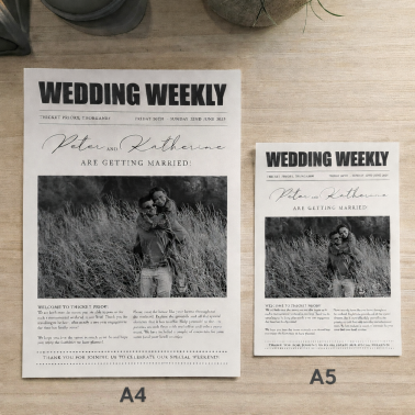 Newspaper - Black & White