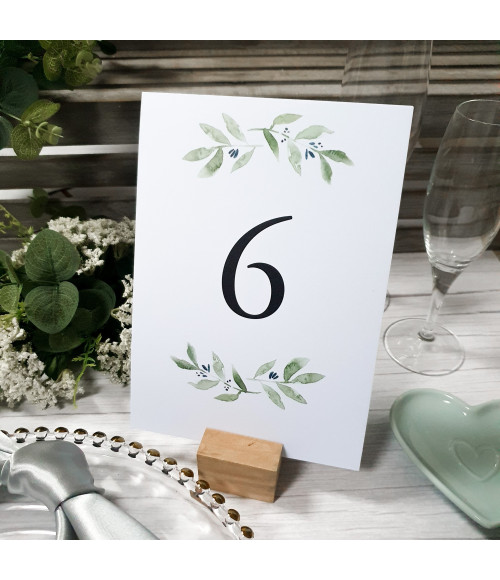 Majestic & Elegance - Olive Leaves, White