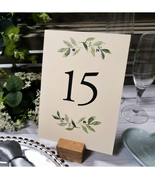Elegance - Cream, Olive Leaves