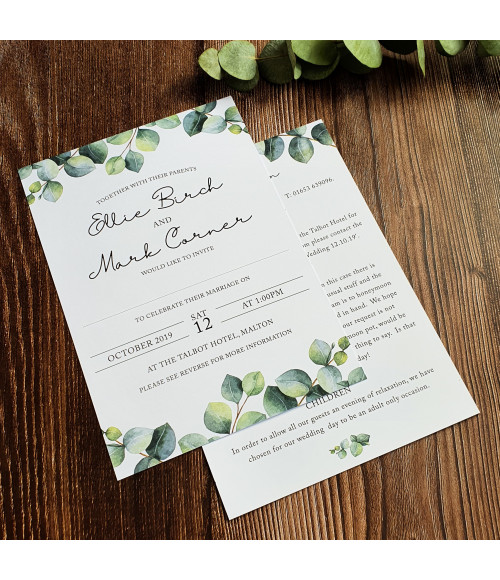 Unveil - Eucalyptus, White
