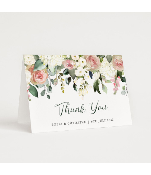 Affinity Blush Roses A6 Landscape