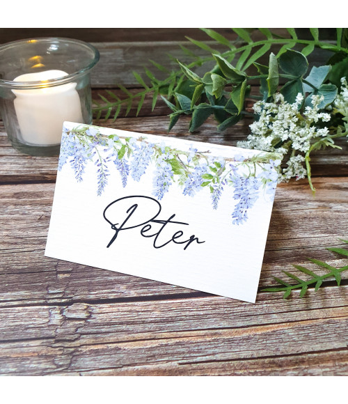 Botanical wedding stationery collection sample with matching invitation suite.